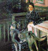 Boris Kustodiev Julia Kustodieva France oil painting reproduction